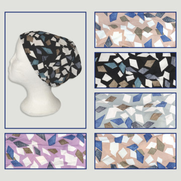 Gancho 60. Bandana poliéster efecto seda. 