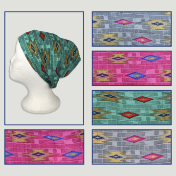 Gancho 63. Bandana poliéster efecto seda. 