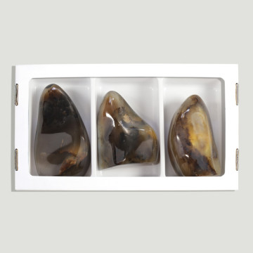 Dentritic Agate Sculpture. 9-10cm approx. (H3)