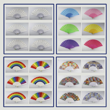 REPOSICIÓN. Abanico plástico Fun to Fan. Modelos surtidos