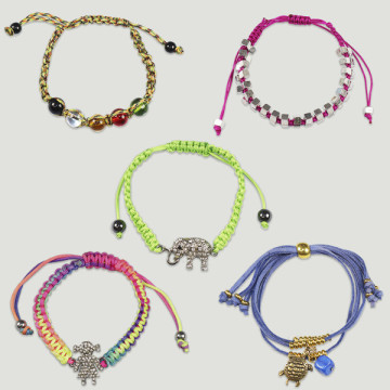 REPOSICIÓN. Pulseras LIFE surtidas