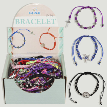 BRACELET. Bracelets with metal beads