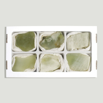 Free-form Jade plate. 6-7cm approx.