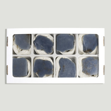Free-form Angelite plate. 4.5-6cm approx.