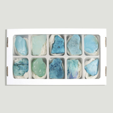 Blue Aragonite plate free form. 3-4.5cm approx.