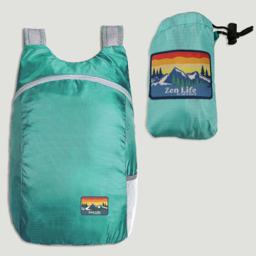 Gancho 01. Mochila. 30x40x11cm. Turquesa. Modelo impermeable