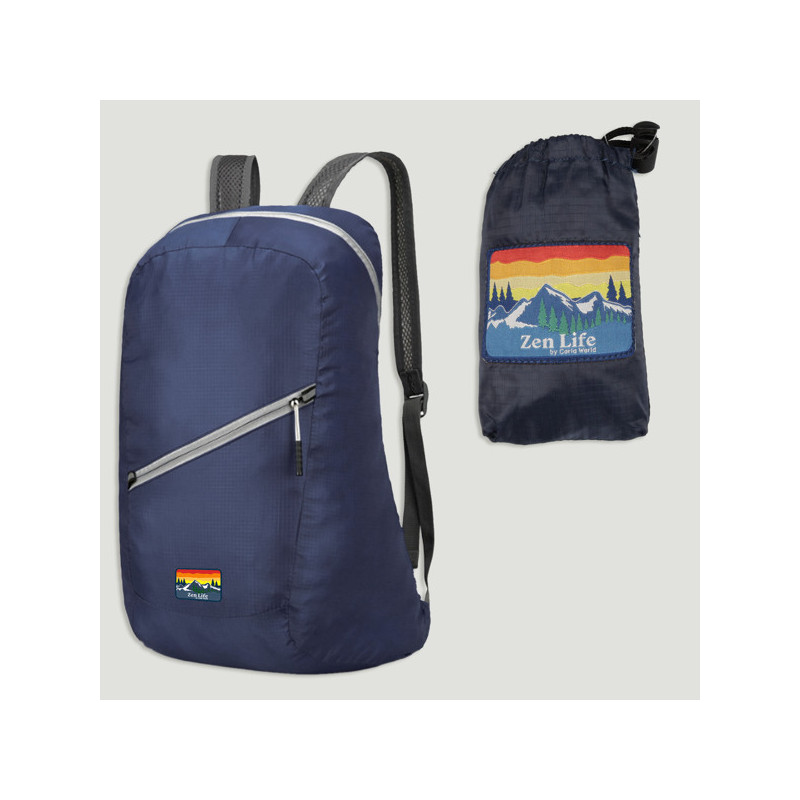 Gancho 18. Mochila. 29x45x17cm. Azul Navy. Modelo impermeable Gancho 18. Mochila. 29x45x17cm. Azul Navy. Modelo impermeable