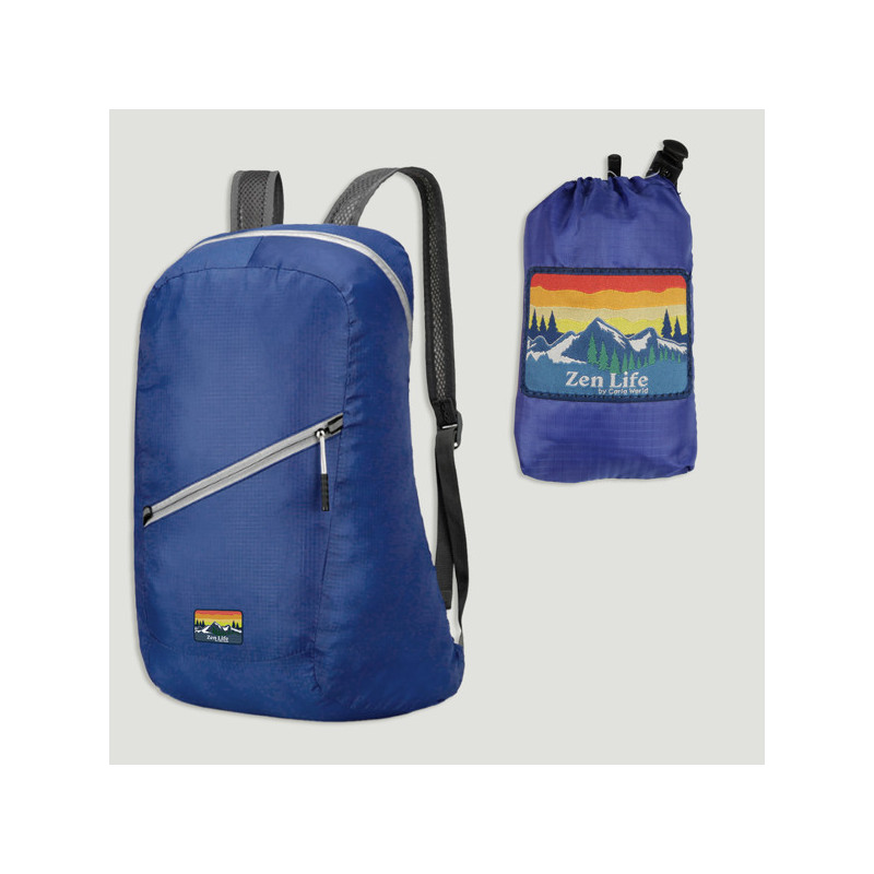 Gancho 22. Mochila. 29x45x17cm. Azul eléctrico. Modelo impermeable Gancho 22. Mochila. 29x45x17cm. Azul eléctrico. Modelo impermeable