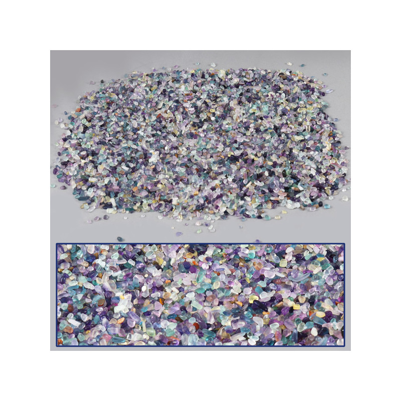 Rodado Chip Fluorita multicolor - PRECIO/KG Rodado Chip Fluorita multicolor - PRECIO/KG