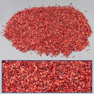 Chips de bambou corail roulés - PRIX/KG