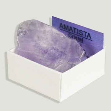 4x4 Box – Polished Massive Amethyst – Brazil