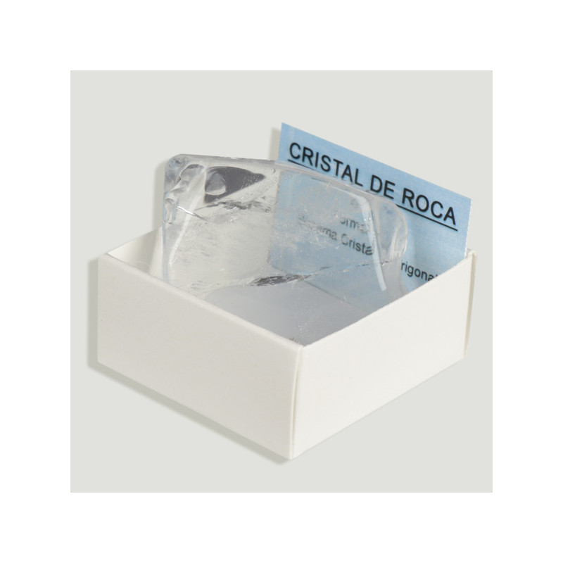 Cajita 4x4 – Cuarzo Cristal Chapa – Brasil Cajita 4x4 – Cuarzo Cristal Chapa – Brasil