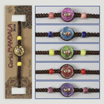 Hook 75 Leather Bracelet. Assorted Models