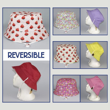 Gancho 01 – Gorro Bucket Infantil, reversible