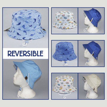 Hook 04 – Children's bucket hat, reversible