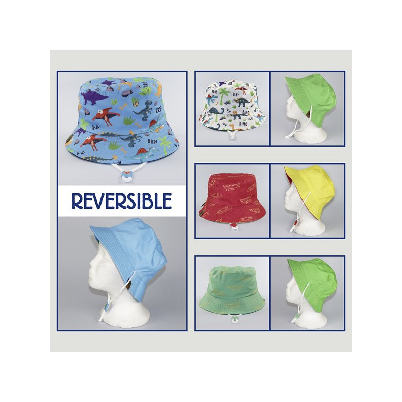 Gancho 09 – Gorro Bucket Infantil, reversible Gancho 09 – Gorro Bucket Infantil, reversible