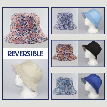 Gancho 13 – Gorro Bucket adulto, reversible