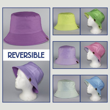 Gancho 17 – Gorro Bucket adulto, reversible