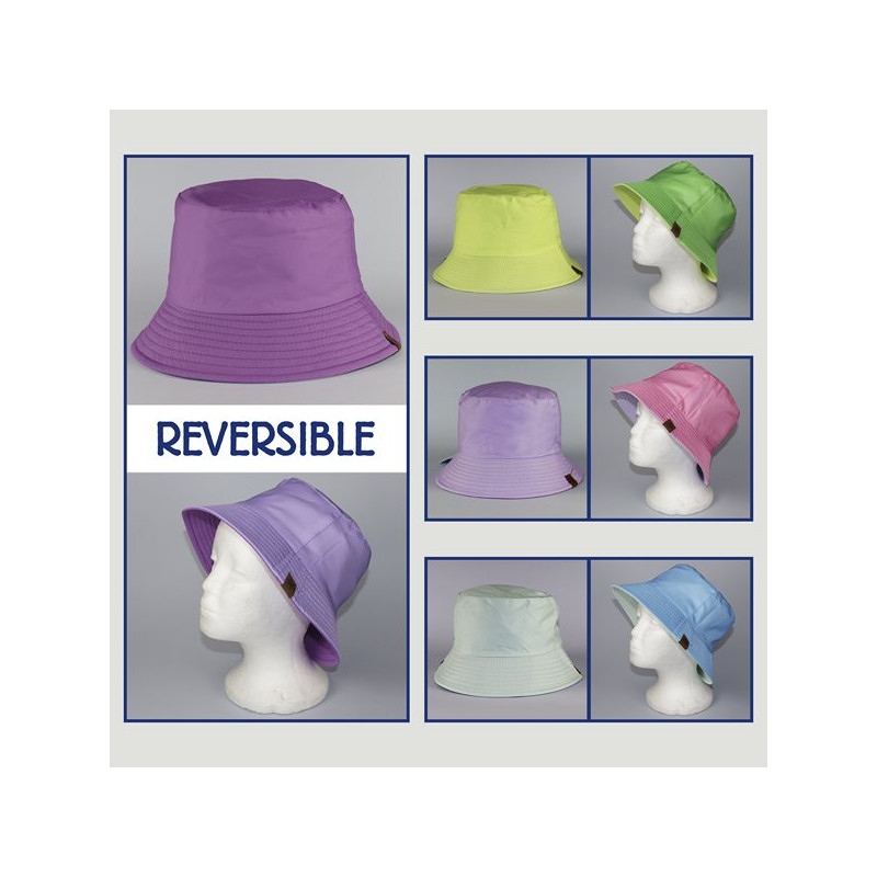 Crochet 17 – Chapeau bucket adulte, réversible Crochet 17 – Chapeau bucket adulte, réversible