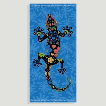Hook 01 Color: Assorted and Design: Lizard