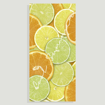 Gancho 11 Color: Surtido y Diseño: Limones y Naranjas