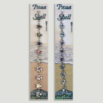Hook 22 – Abalone Bracelet with Metal Clasp. Two models: Assorted Bears