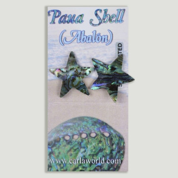 Gancho 44 – Pendientes Abalón. Modelo: estrella.