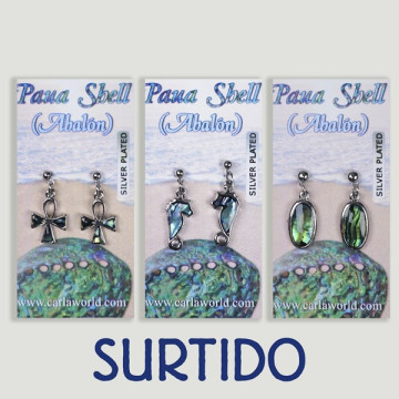 Gancho 47 – Pendientes Abalón. Modelo: surtido.