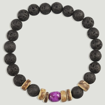 LAVA STONE. Pulseras de...