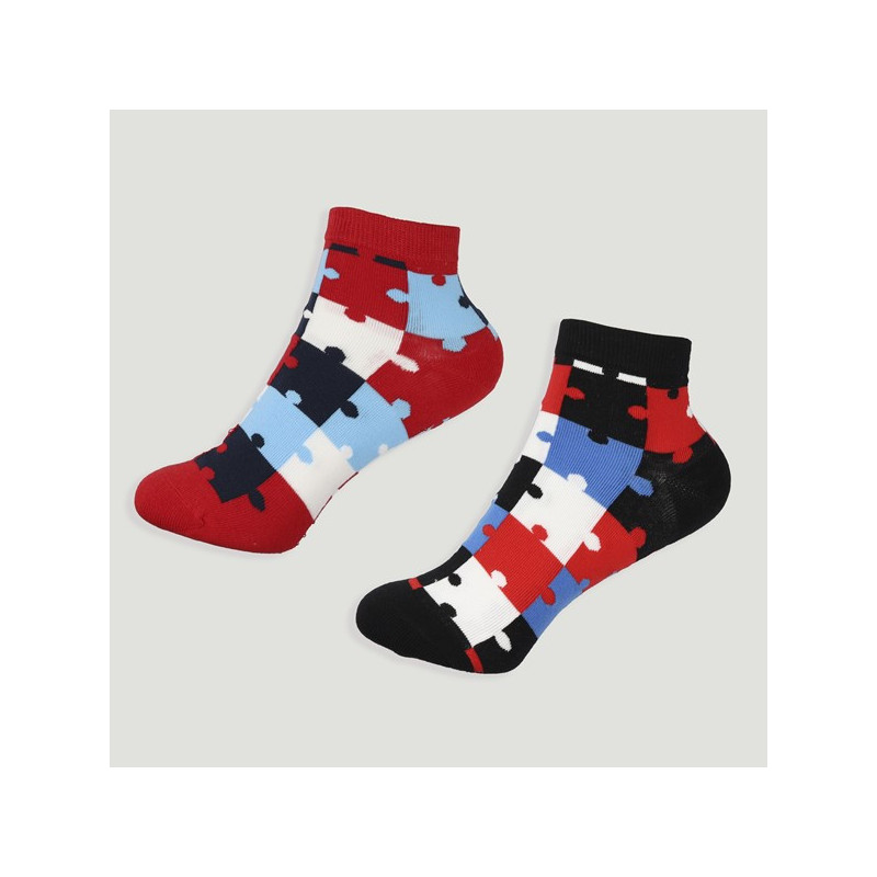 Gancho 17 – Par calcetines. Modelo: Puzzle Gancho 17 – Par calcetines. Modelo: Puzzle