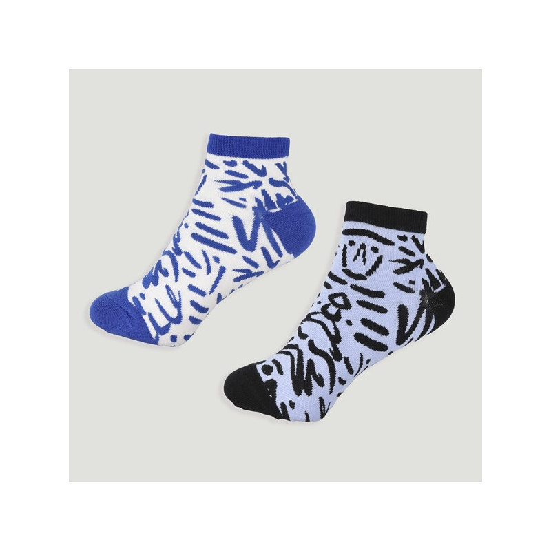 Gancho 23 – Par calcetines. Modelo: Estampado abstracto  Gancho 23 – Par calcetines. Modelo: Estampado abstracto