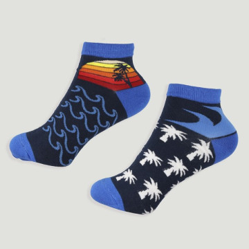 Gancho 30 – Par calcetines. Modelo: Palmeras