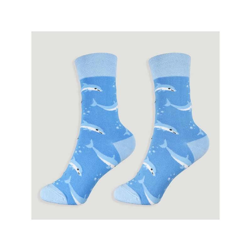 Gancho 43 – Par calcetines. Modelo: Delfín Gancho 43 – Par calcetines. Modelo: Delfín