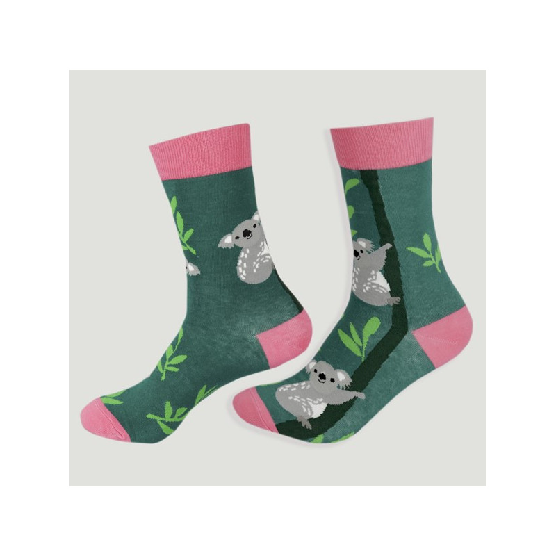 Gancho 51 – Par calcetines. Modelo: Koala Gancho 51 – Par calcetines. Modelo: Koala