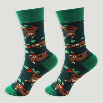 Gancho 55 – Par calcetines. Modelo: Oso perezoso