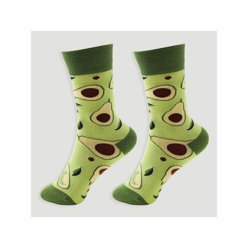 Crochet 57 – Paire de chaussettes. Modèle : Avocat Crochet 57 – Paire de chaussettes. Modèle : Avocat
