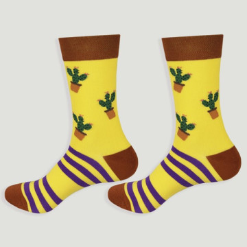 Gancho 58 – Par calcetines. Modelo: Cactus