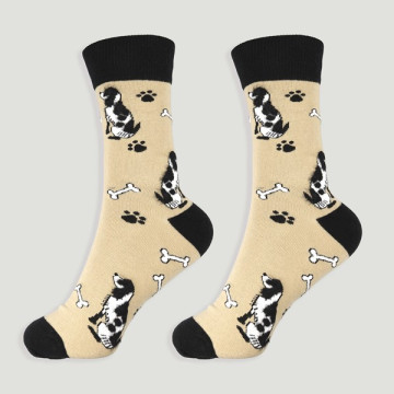 Hook 59 – Pair of socks. Model: Dog / bone / footprint