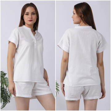 Chemise Cotton Flex pour femme. Taille unique / 3 couleurs