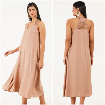 Vestido largo Viscosa. Talla Única / 4 colores