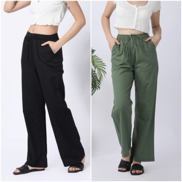 Long Cotton Flex pants. S/M L/XL 3 colors