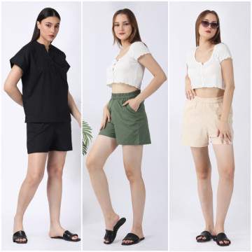 Cotton Flex shorts. One size / 3 colors