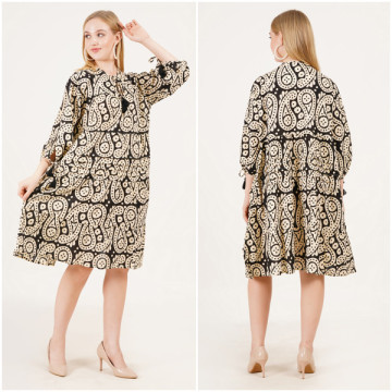 Short cotton dress. One size / 4 colors