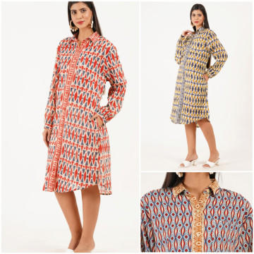Cotton Tunic. One size / 4 colors