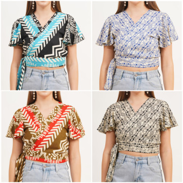 Rayon Top. One size / 4 colors