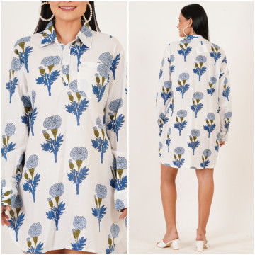 Cotton Tunic. One size / 4 prints