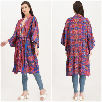 Polyester Kimono. One size / 4 colors