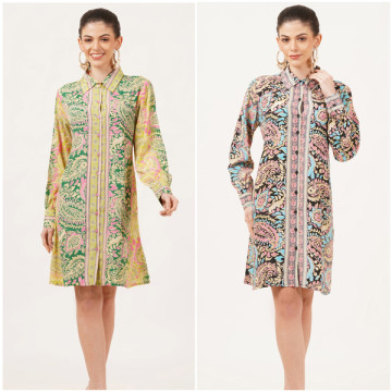 Polyester Tunic. One size / 4 colors