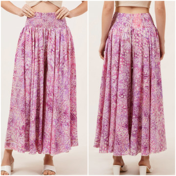 Polyester skirt-pants. One size, 4 colors