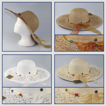 Hook 17 – Summer hat, assorted models/colors. Various sizes.